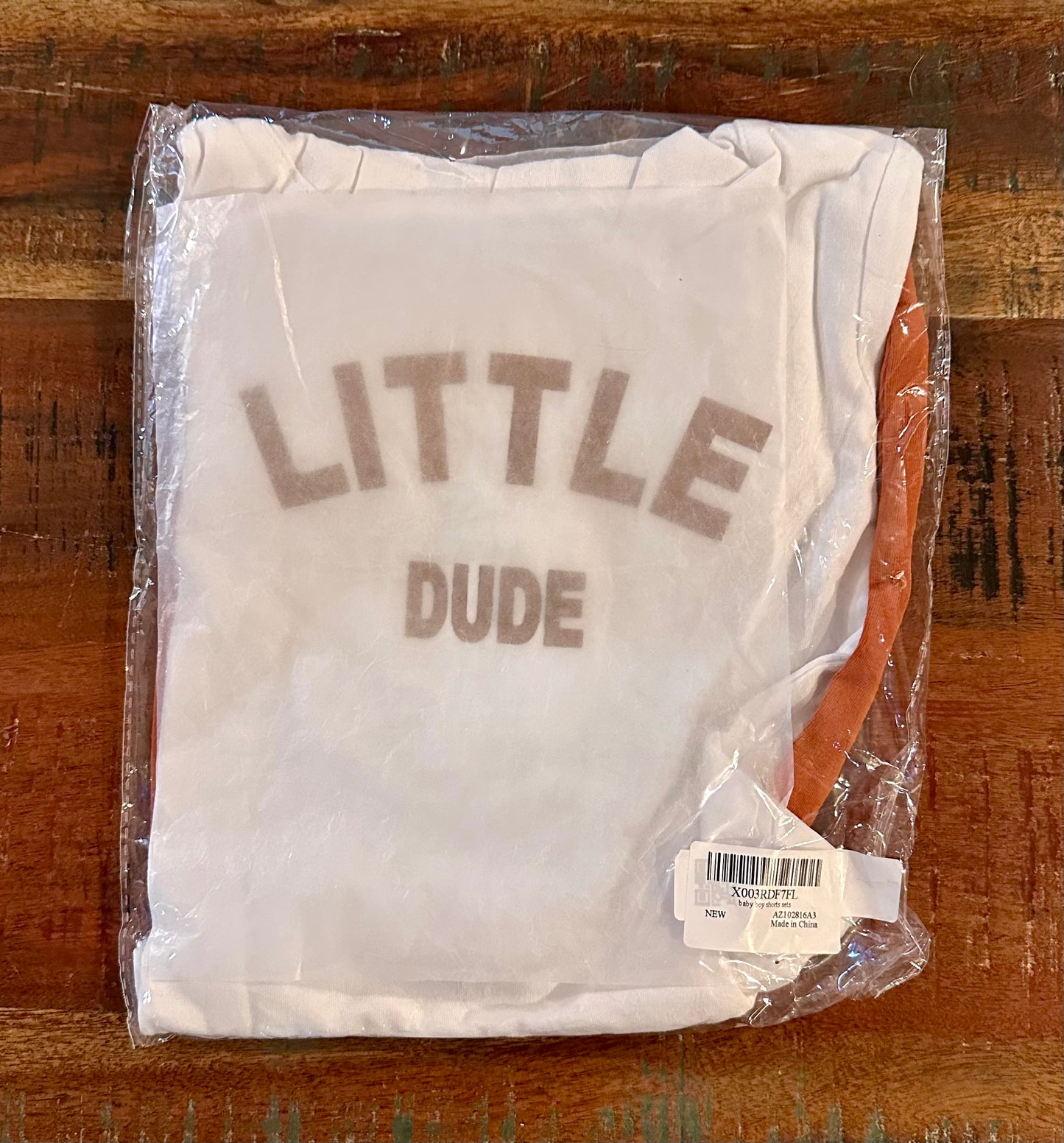 Little Dude Short Set (Size 2T)