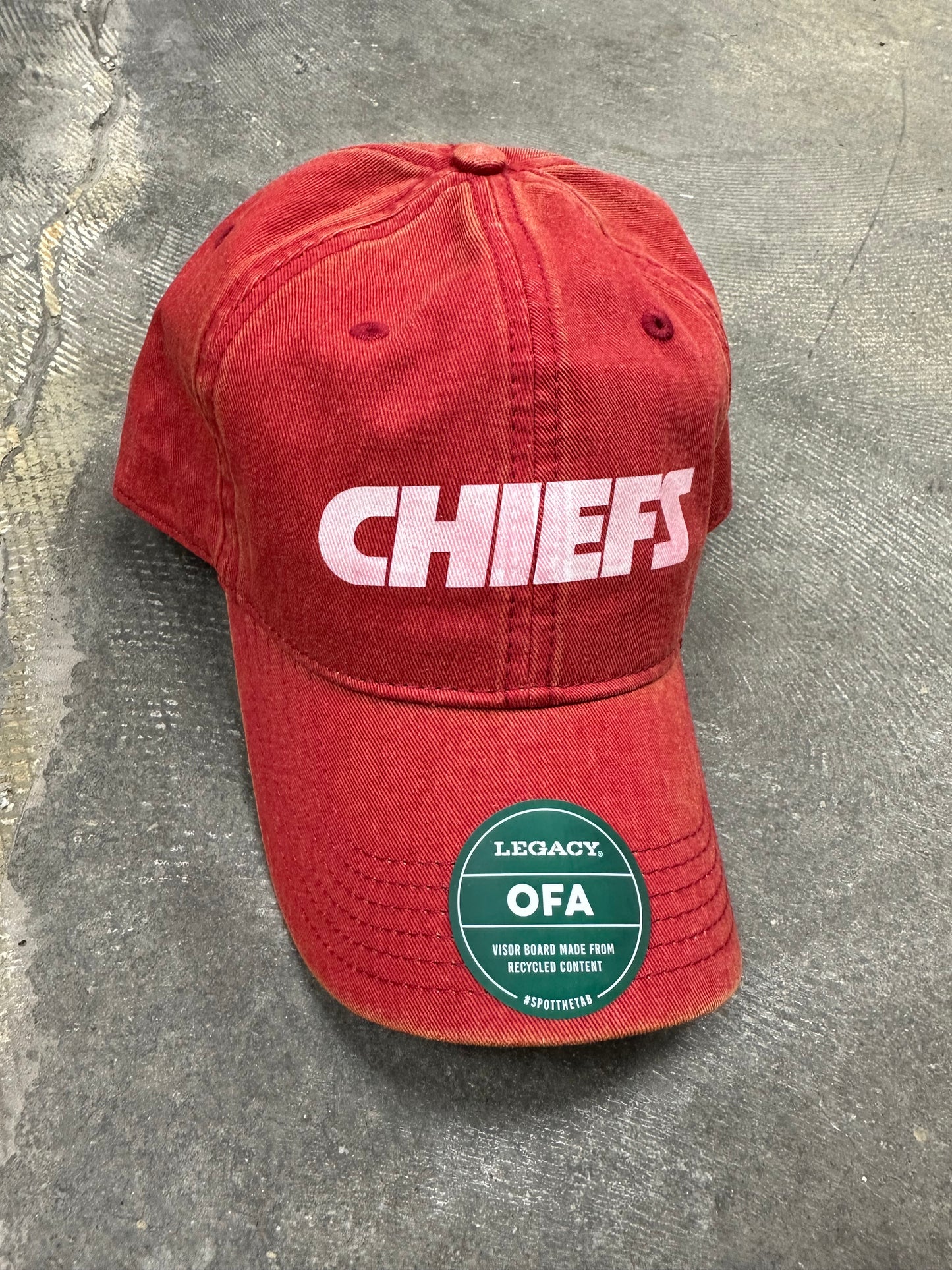 Distressed Chiefs Cap