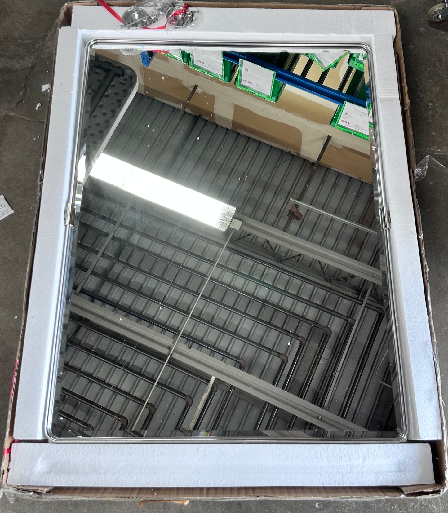 New - Chrome Pivot Mirror 30" x 40" (M316)