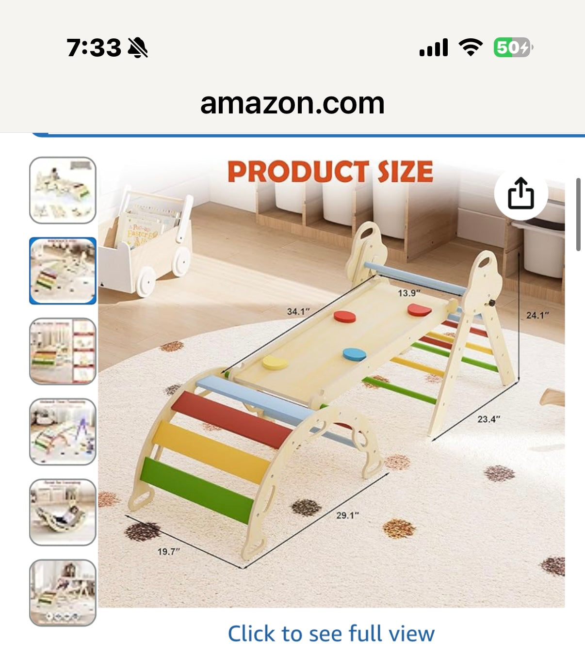 Climbing Wooden Toy