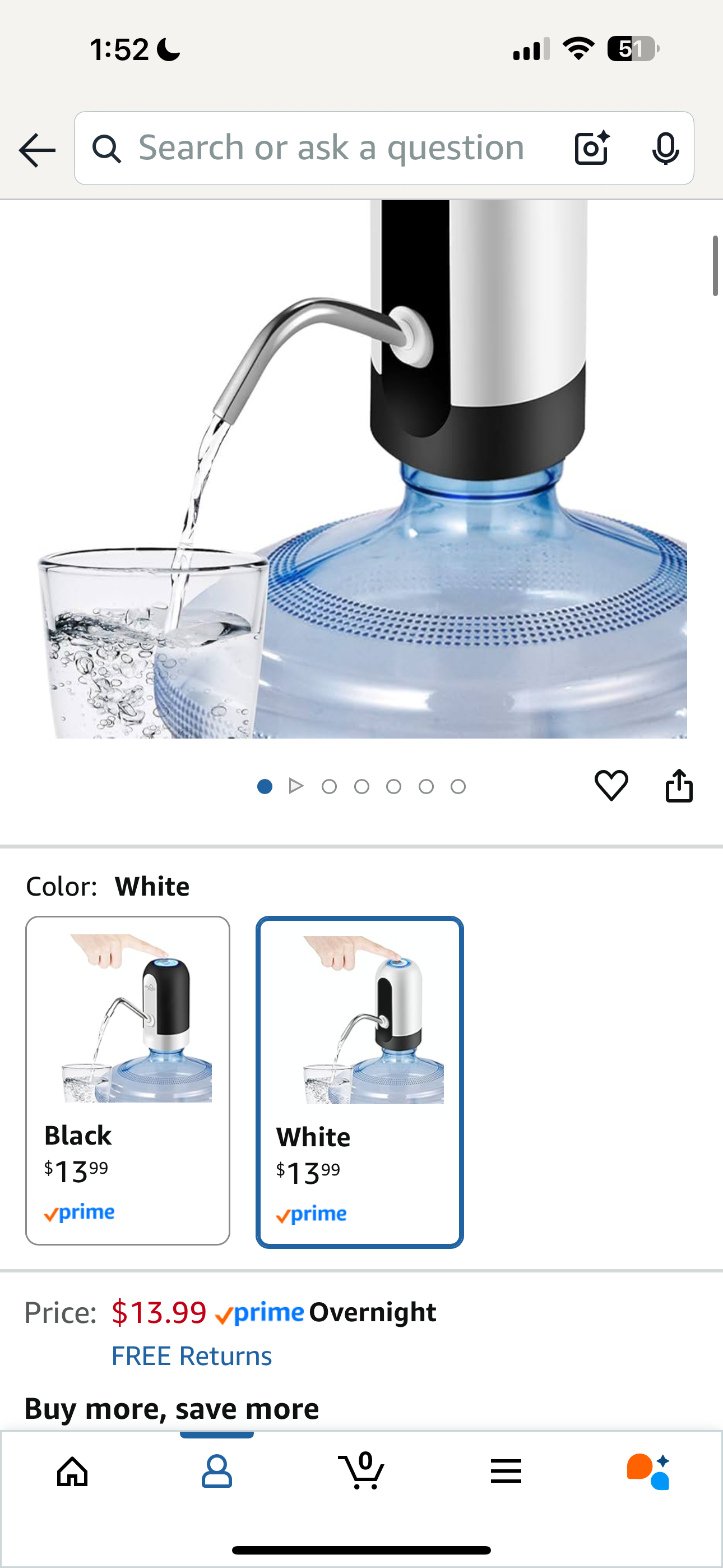 5 Gallon Water Bottle Dispenser