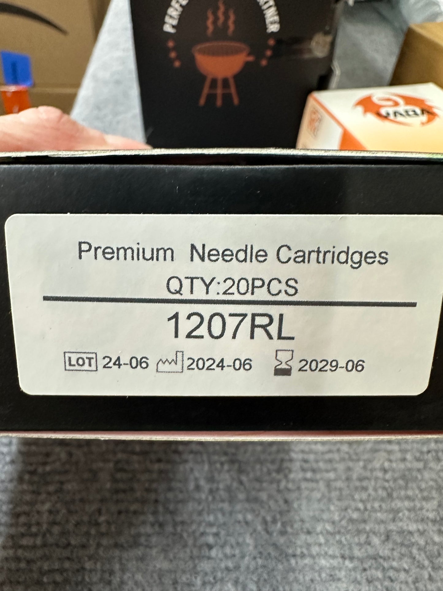 YABA 20Pcs Disposable Magnum Tattoo Cartridges Needles Bugpin for Tattoo Gun,Standard Membrane Tattoo Cartridges Needles for Tattoo Artists (1207RL)