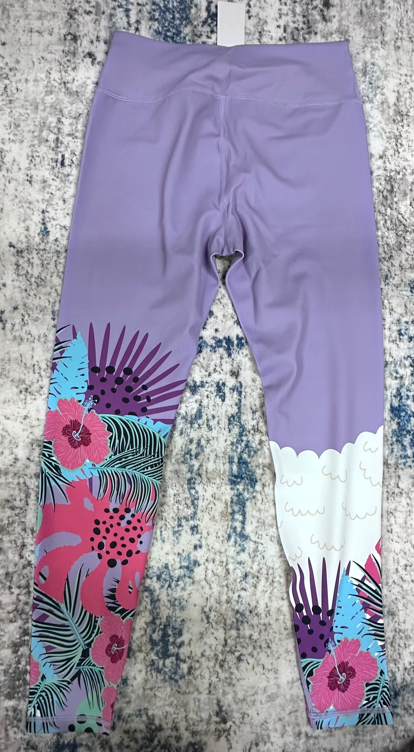 Llama And Flower Gym Leggings (size M)