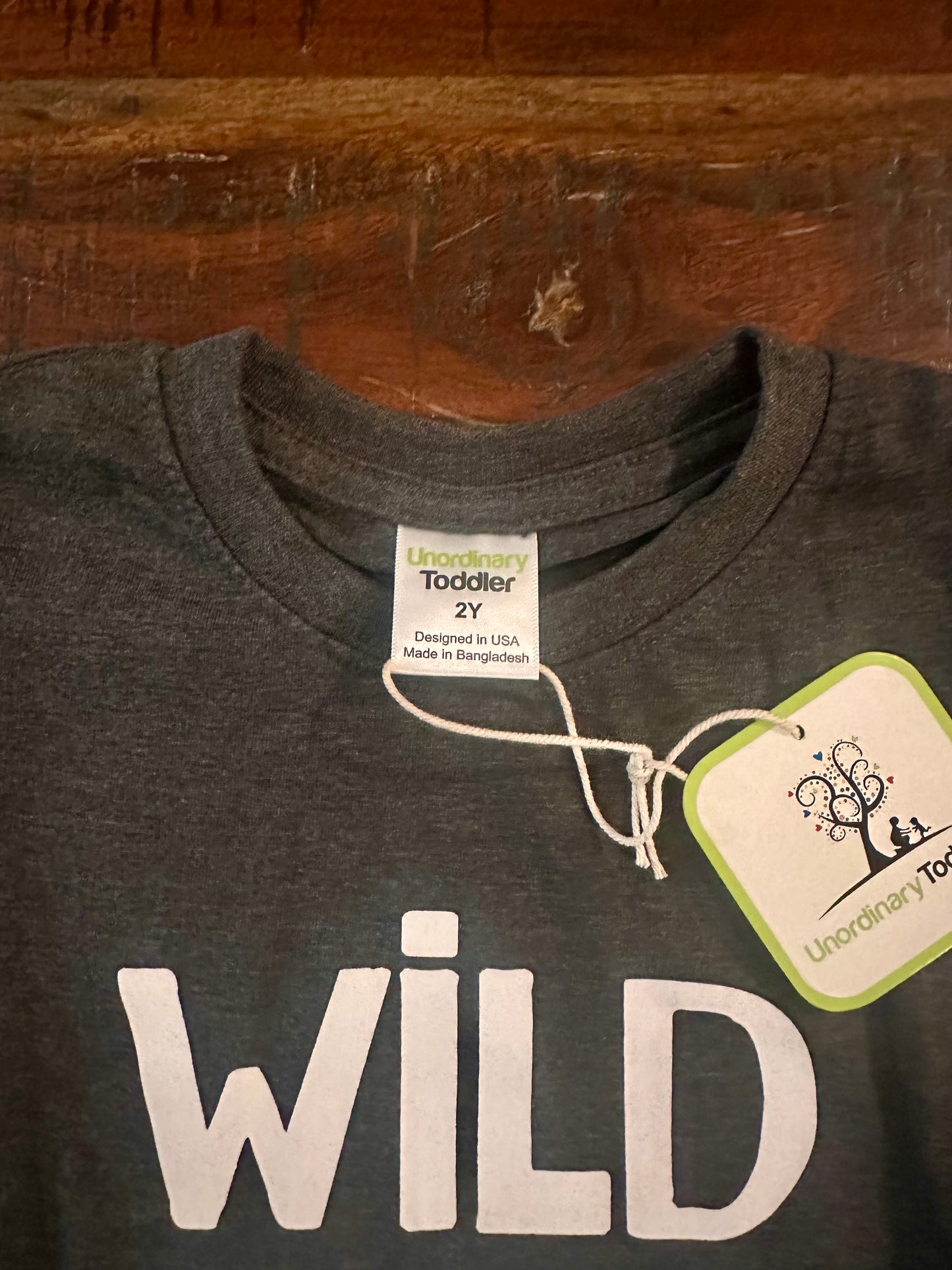 Wild One Short Sleeve Tee (Size 2T)