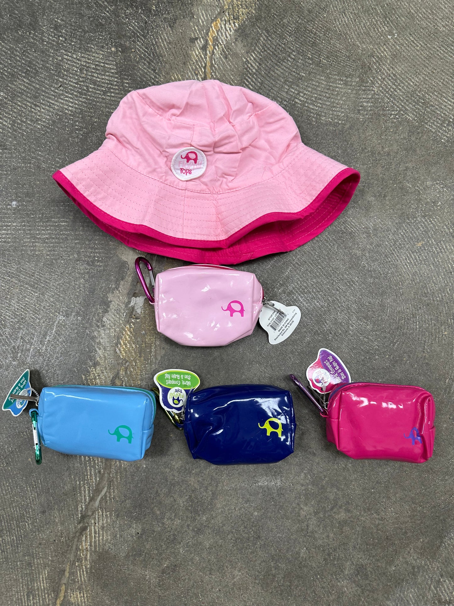 Baby Bucket Hat In Travel Case