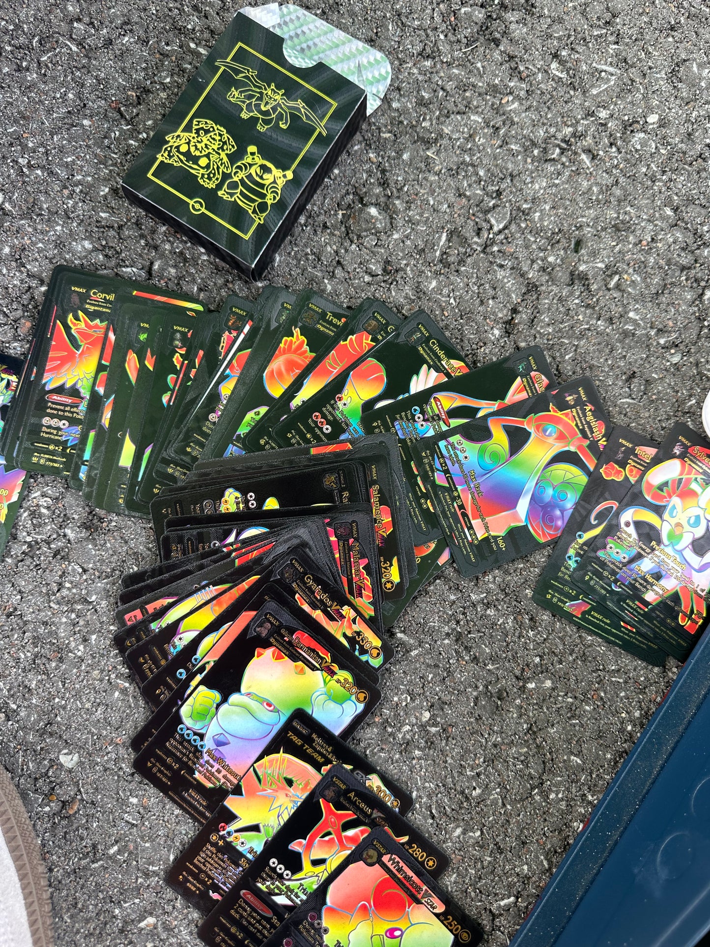 Pokemon Card Set 10 (Black Rainbow)