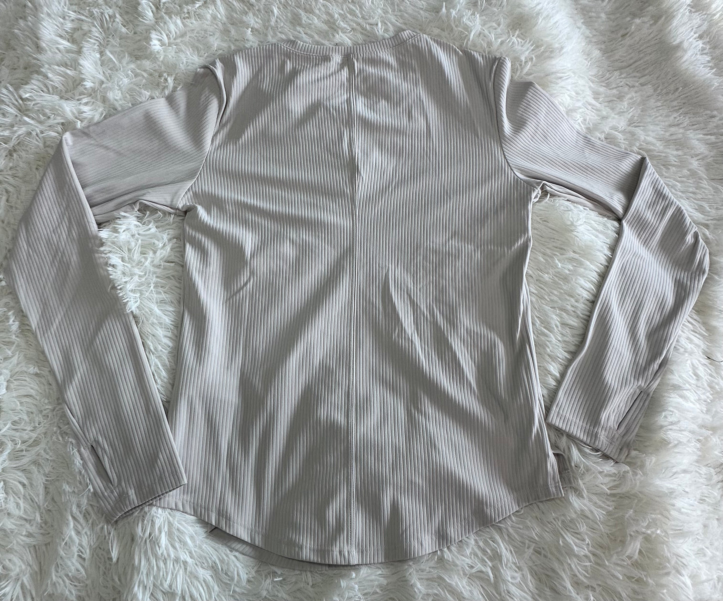 Long Sleeve T-Shirt, Women's Elegant Simple Button Top (Size X-Small)