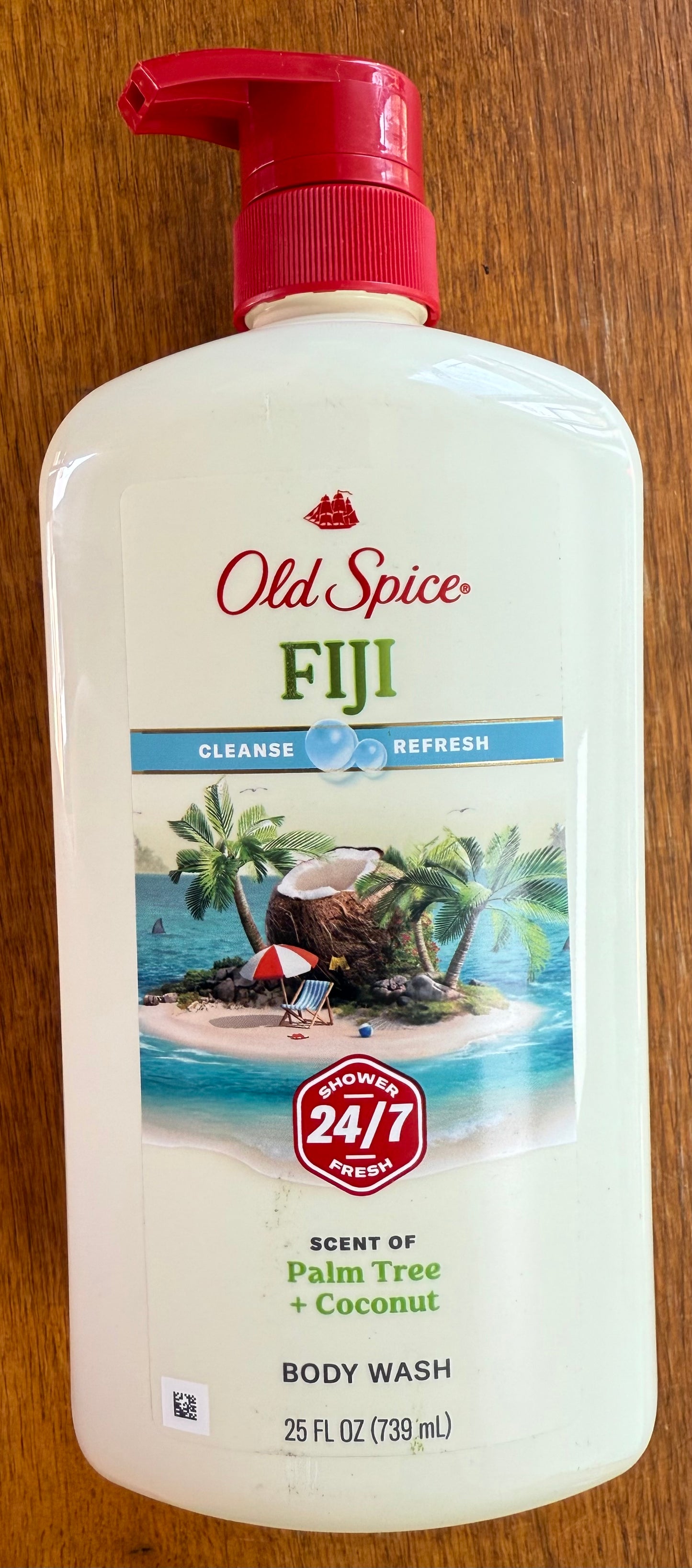 Old Spice Body Wash for Men Fiji With Palm Tree Scent Inspired By Nature, 25 Fl Oz