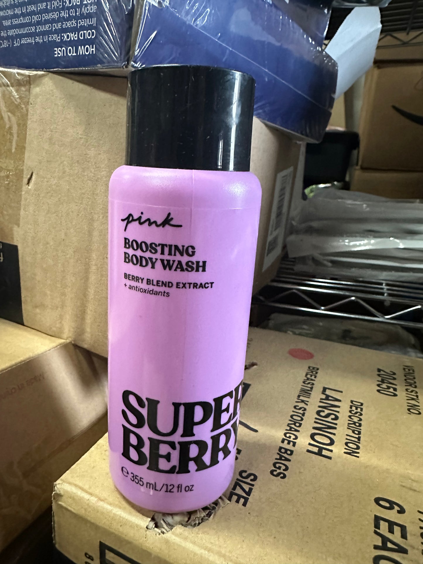 Pink Boosting Body Wash Super Berry