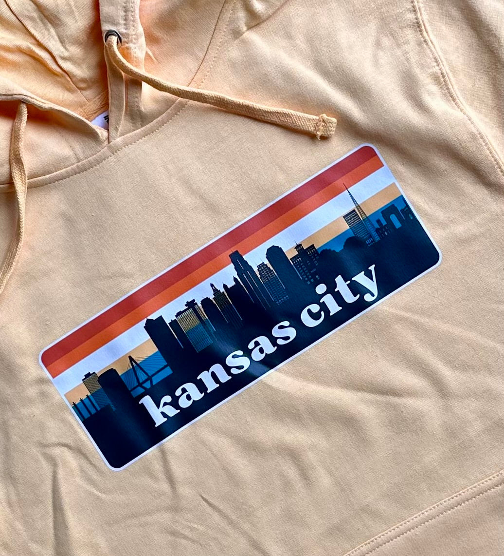 Patagonia Style KC - Kansas City Hooded Sweatshirt (Butter)