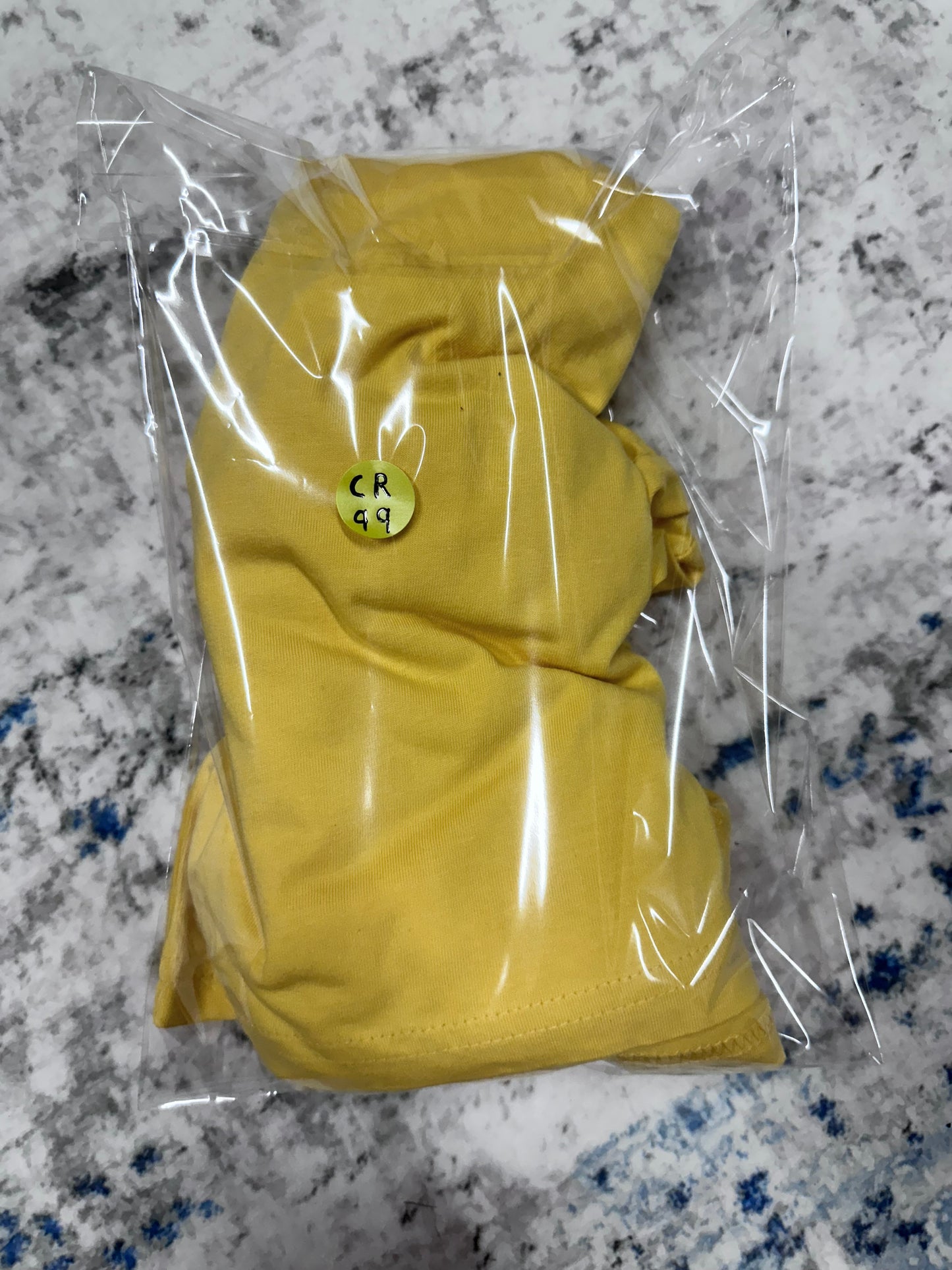 Women's Yellow Summer Soft Knit Shorts (Size XL)