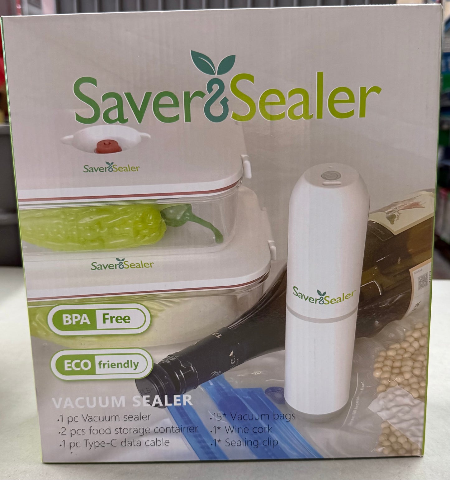 Saver & Sealer Vacuum Sealer