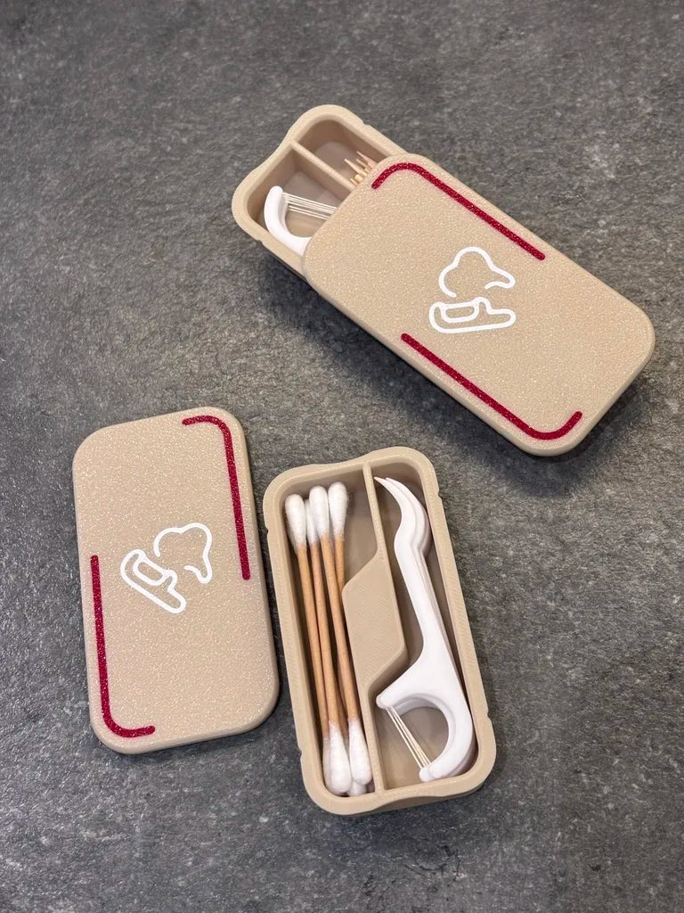 Travel Floss Stick & Q-Tip Holder