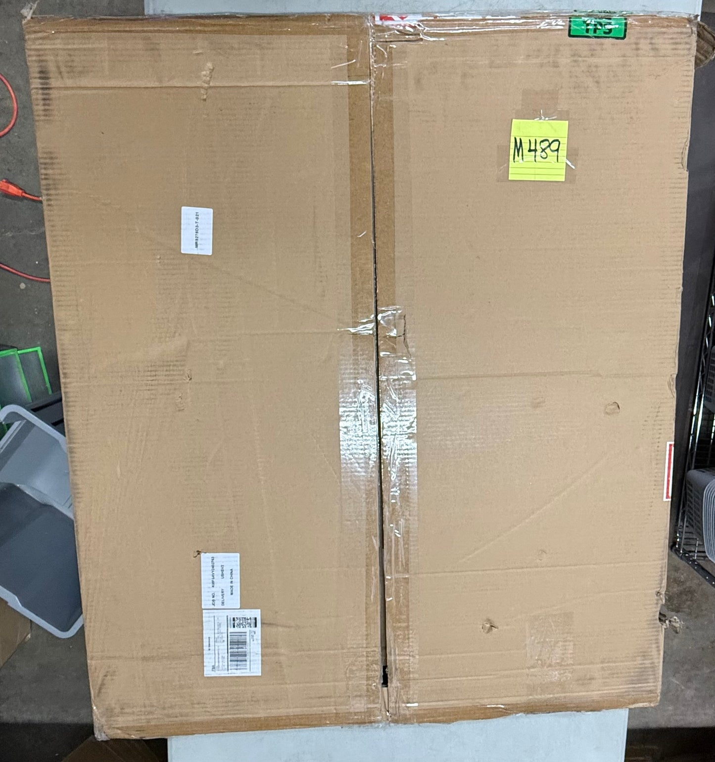 Gold Bathroom Mirror 36 x 30 Inch, Gold Wall Mirror, Bathroom Vanity Mirror with Rounded Corner, Shatterproof (Horizontal/Vertical) (M489)