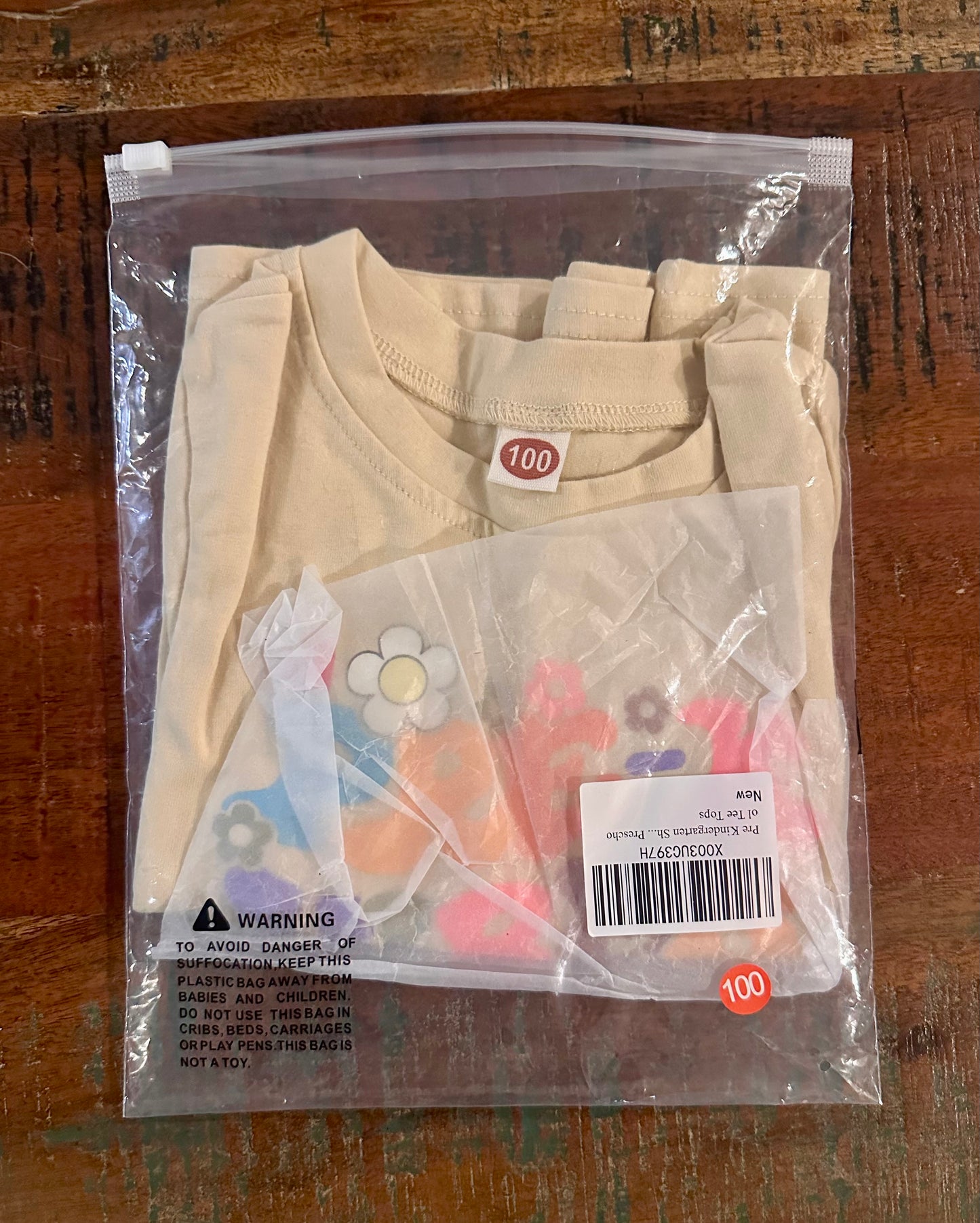 Retro PRESCHOOL Vibes Back To School Shirt For Kids (Size 3T)