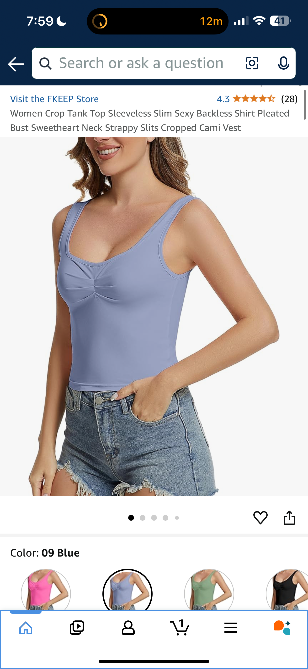 Women Crop Tank Top Sleeveless Slim Sexy Backless Shirt Pleated Bust Sweetheart Neck Strappy Slits Cropped Cami Vest Large