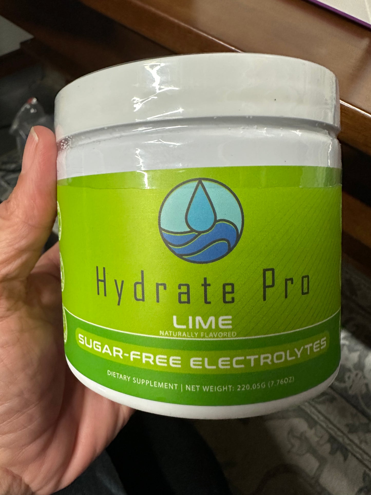 Hydrate Pro Electrolyte Powder (Lime) Expires 6/2027