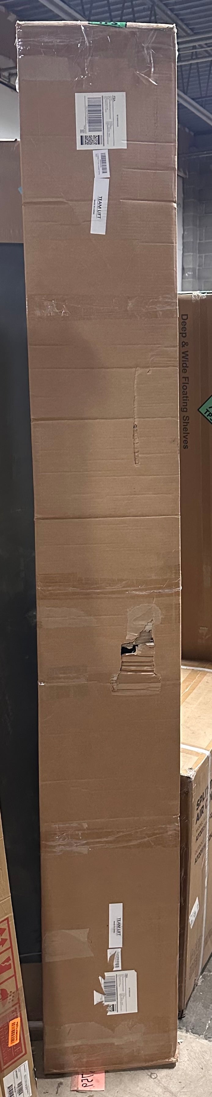 7FT Safety Squat Bar Load 700LBS, 2" Sleeve Olympic Barbell with Comfortable Neck Pad, Ideal for Free Weight Strength Training (W632)