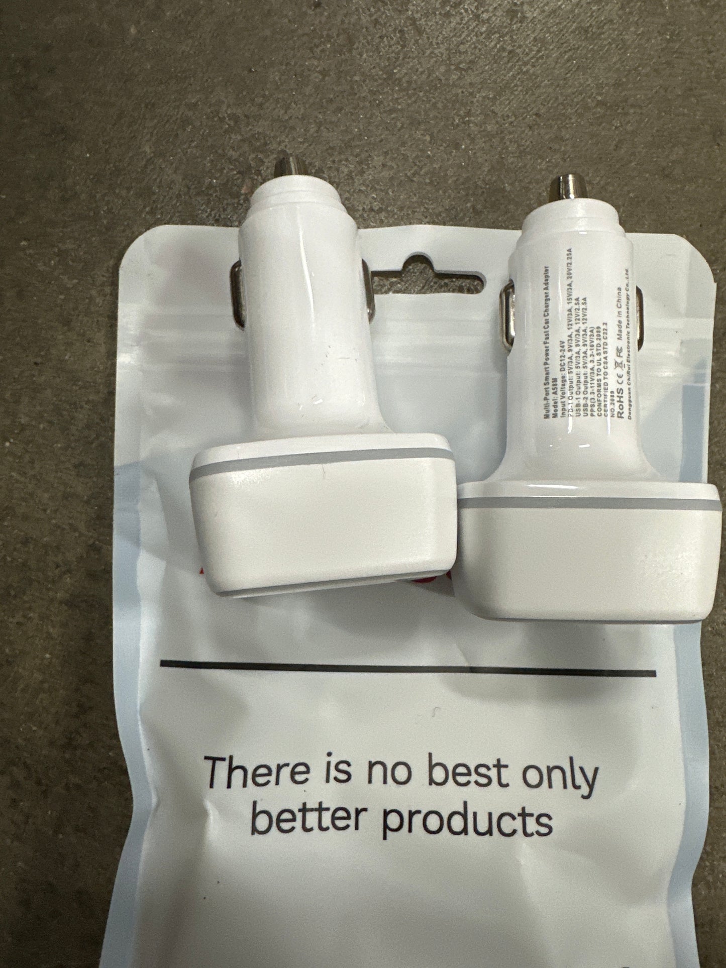 Triple-Port PD Car Charger