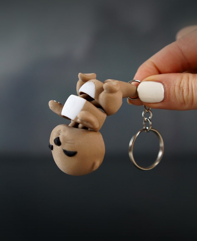 Magnetic Hand Holding Otters (Fidgets or Keychains)