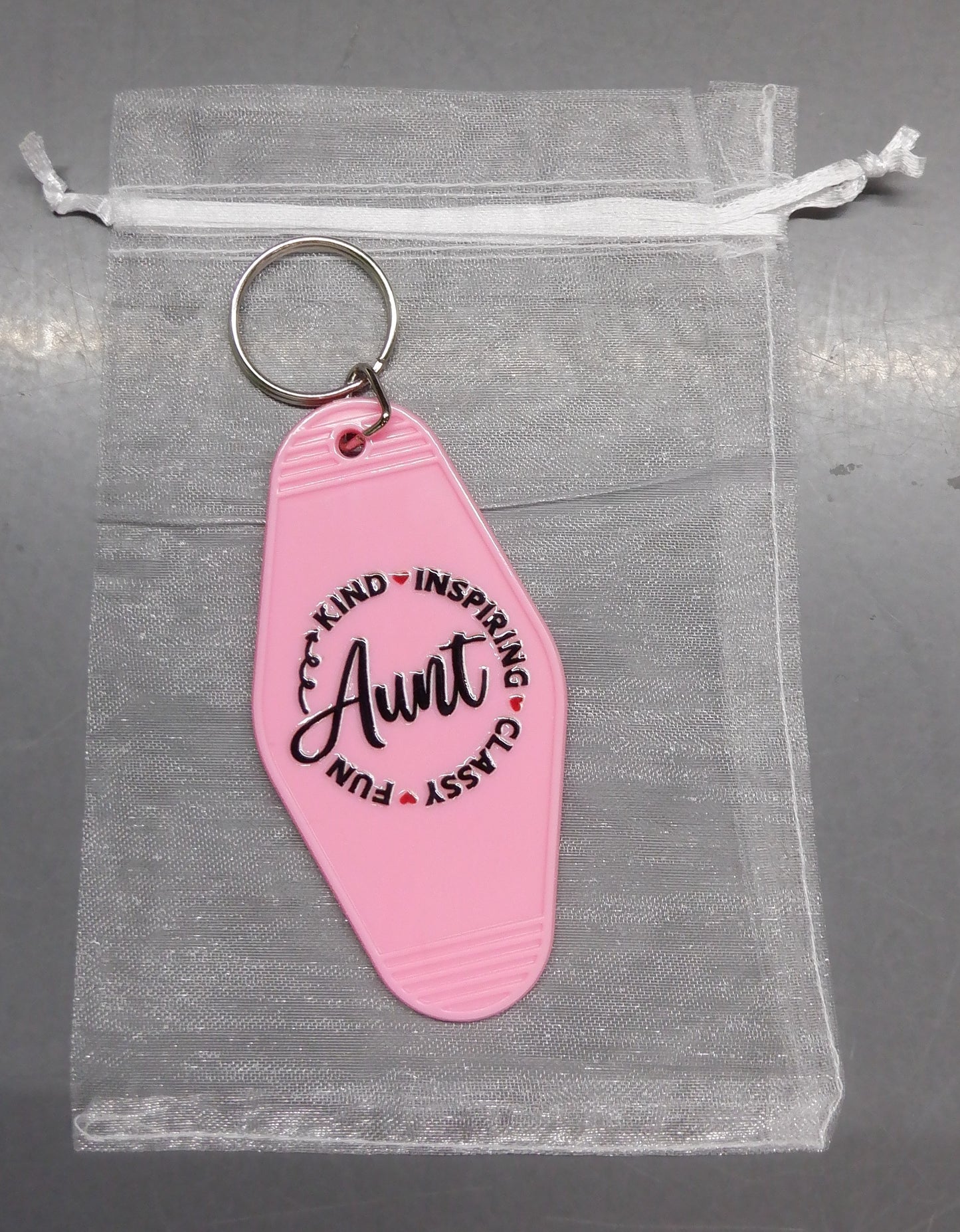 Hotel Keychain - Kind Inspiring Classy Fun Aunt