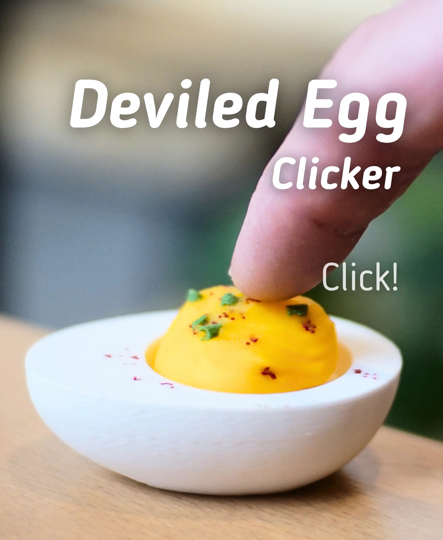 Deviled Egg Clicker Fidget