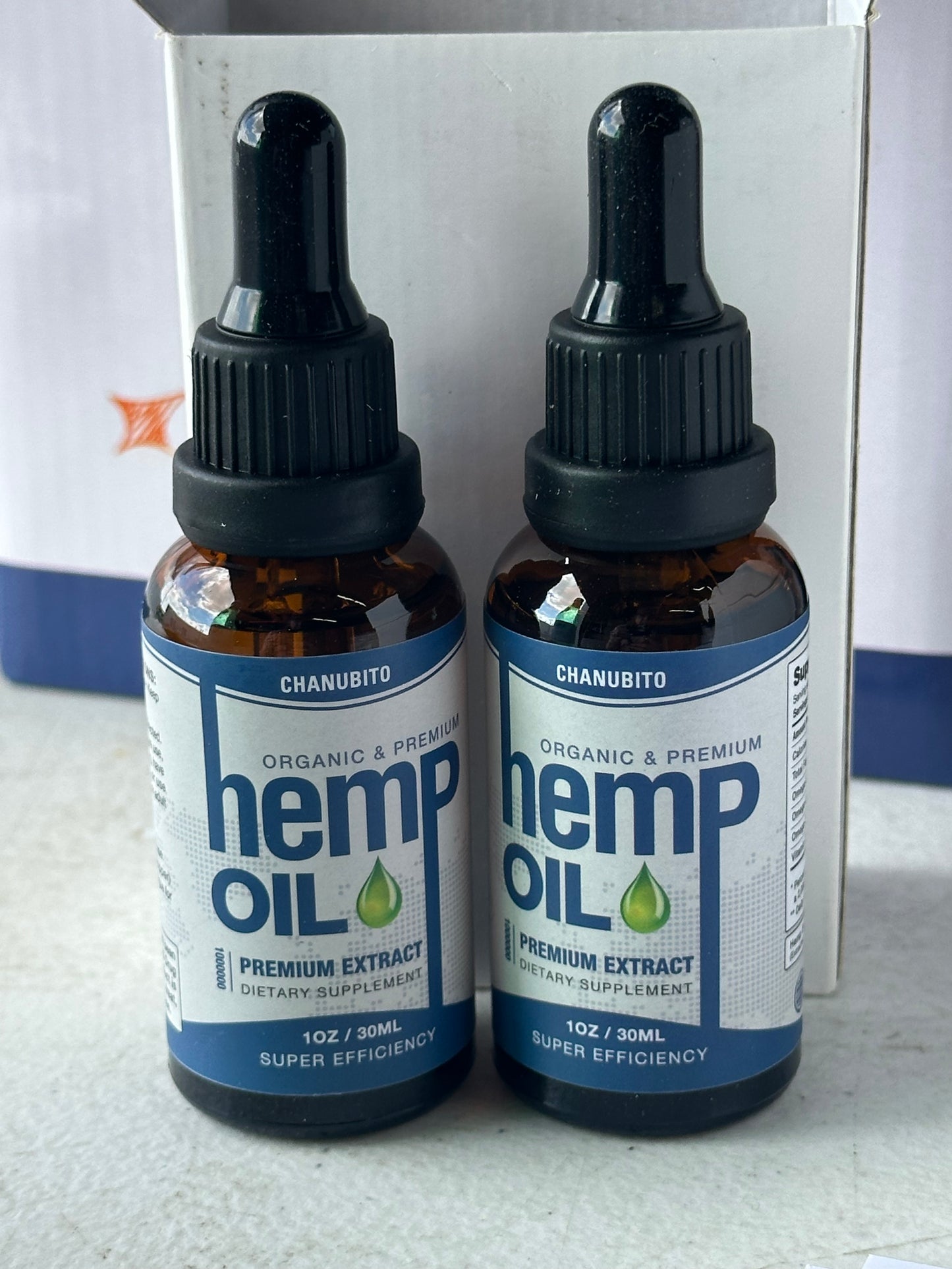 2-Pack Hemp Oil