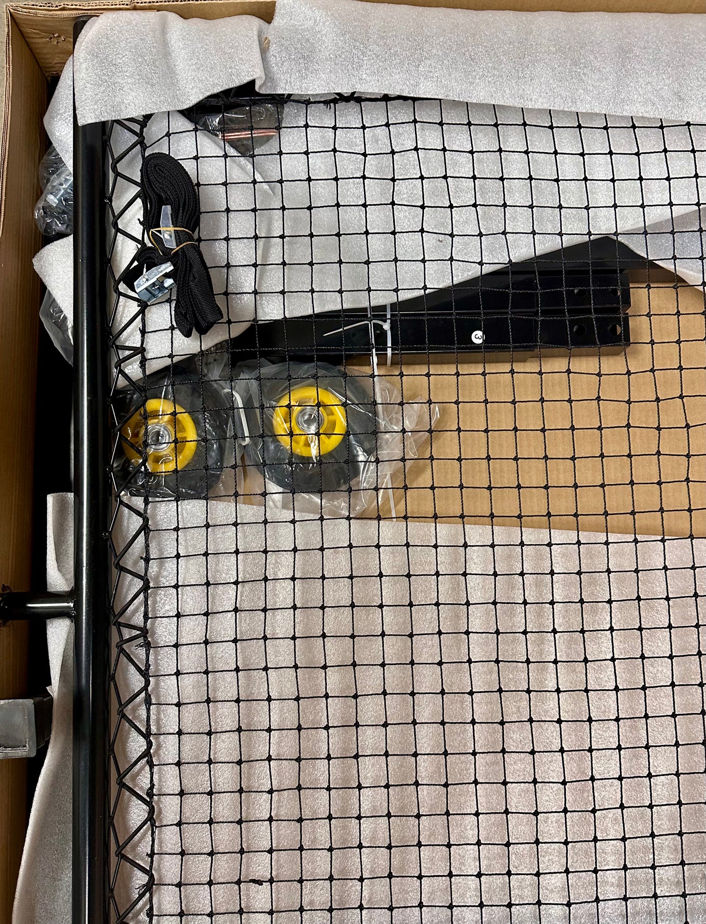 MR Height Adjustable Rebounder, Portable Sports Bounce Back Net, Adjustable Angle Pitch Back Net, Rebound Wall for Lacrosse, Baseball, Softball, Soccer, Football, Basketball, Volleyball, Tennis (W609)