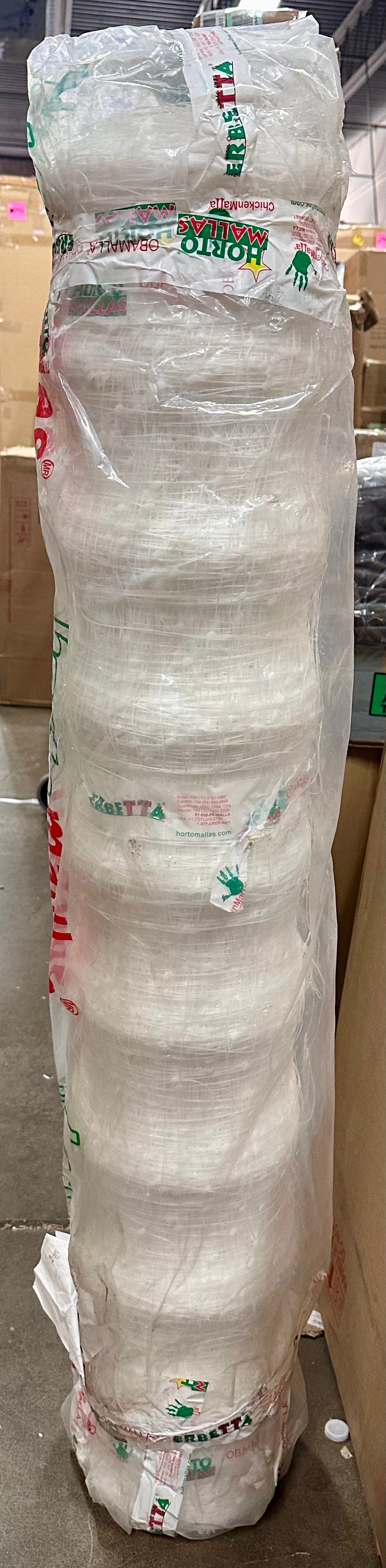 Trellis Netting, Aaamazing Netting, 4ft x 4920ft Roll, for Climbing Plants, Cut Flower Support, Garden, Pea, Bean, Grape Vine, Mesh, Heavy Duty, 6x6 Inch Squares (G916)