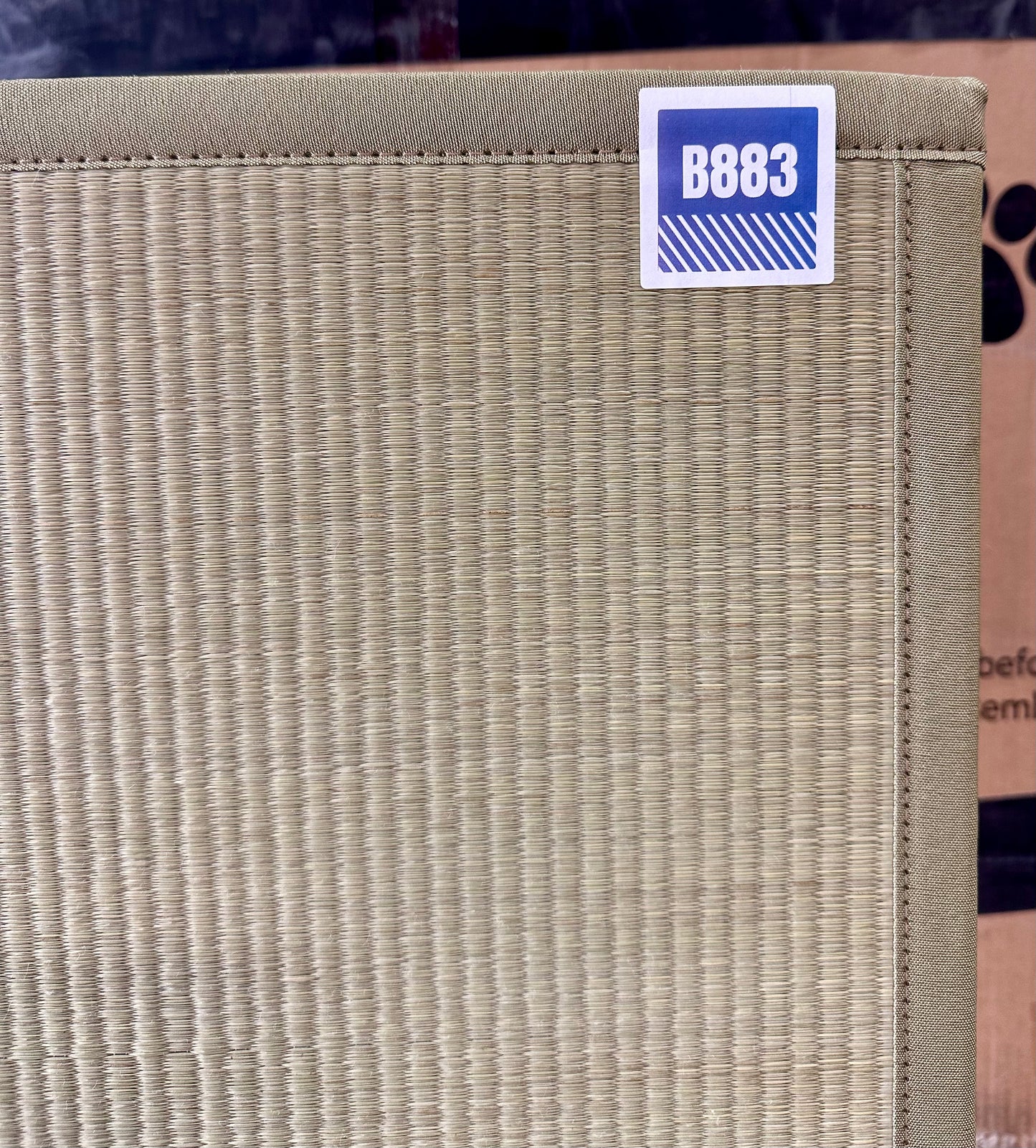 New - FULI Japanese Tatami Foldable Mattress (Japanese Rush Grass) Made in Japan (B883)