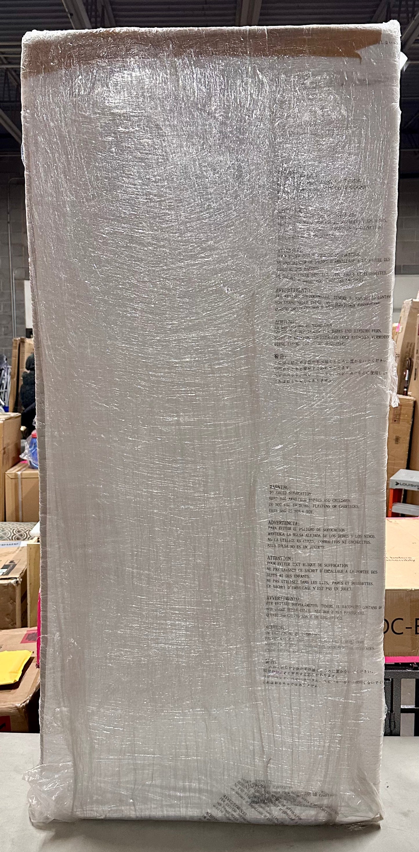 Foldable Mattress, 4 Inch Memory Foam Guest Floor Mat, Tri Folding Portable Mattress, Washable Cover, Non-Slip Design, Queen Grey (Size: 60" L x 80" W x 4" Th) (B887)