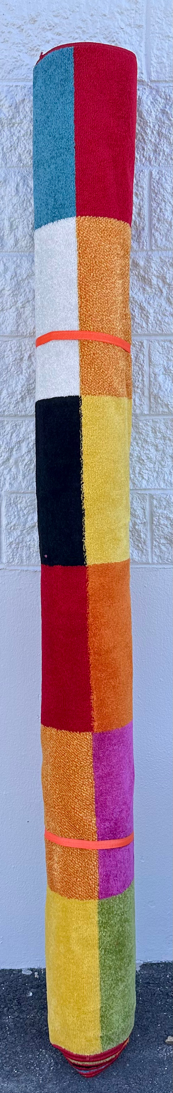 Modern Squares Multi Geometric Area Rug (7'10" x 10'6"), Abstract Checkerborad Boxes, Bright Living Room, Nursery, Bedroom Carpet, Soft, Durable Stain, Fade Resistant, Shed Free, Easy Clean (L1053)