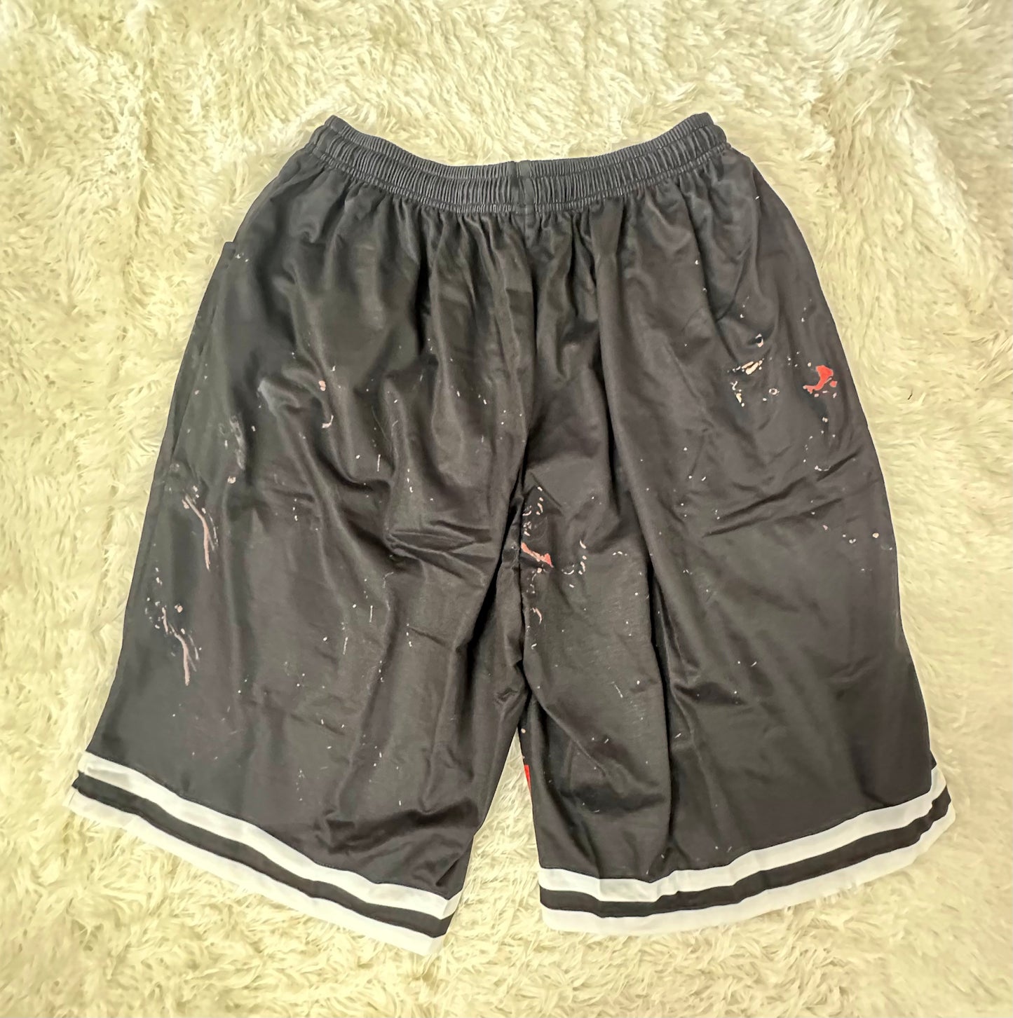 Men's Sport Set Summer Outfit 2 Piece Graphic Print Short Sleeve T Shirt and Shorts Set (Size 3X)