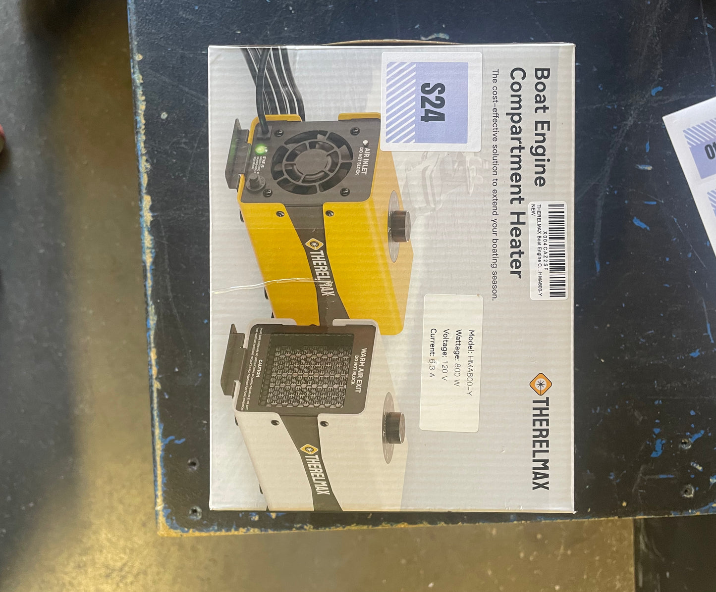 New- Boat Engine Compartment Heater (S24)