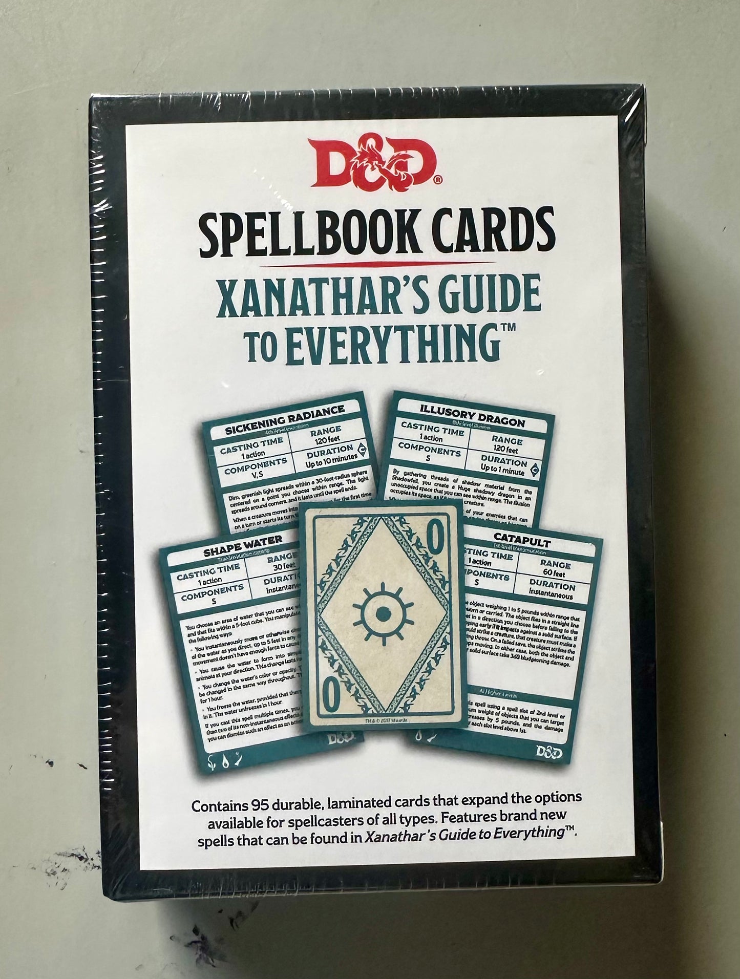 Dungeons & Dragons Spellbook Cards: Xanathar’s Guide to Everything (D&D Accessory)