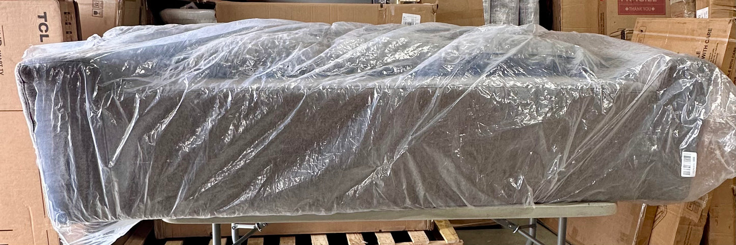 New - Modern Couch Grey 84”x24”x34” (L822)