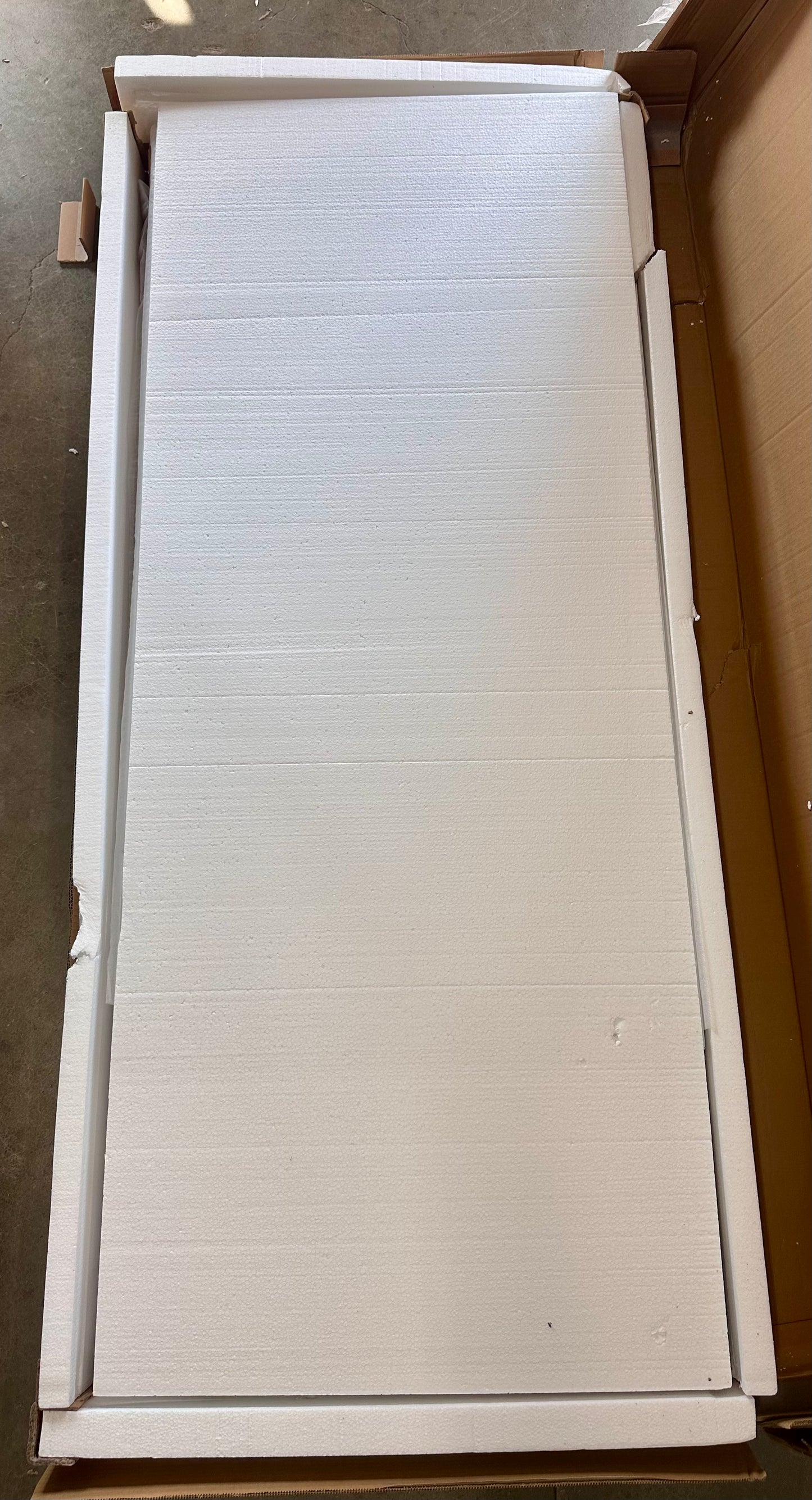 Computer Desk - L-Shaped Desk with X-Pattern Legs - For Office, Computer, or Craft Table (White) (O443)