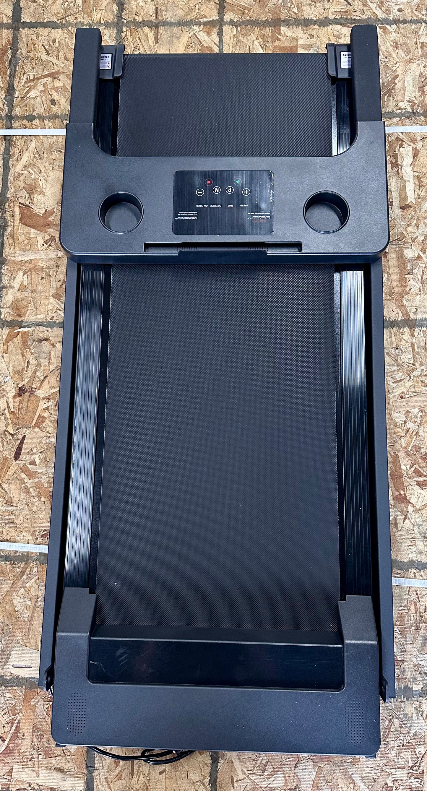 Treadmill with Handles, Upgraded Small Portable Treadmill for Home, 300 lbs Capacity,Walking Pad Treadmill,Lightweight Foldable Walking Pad with LED Display (W511)