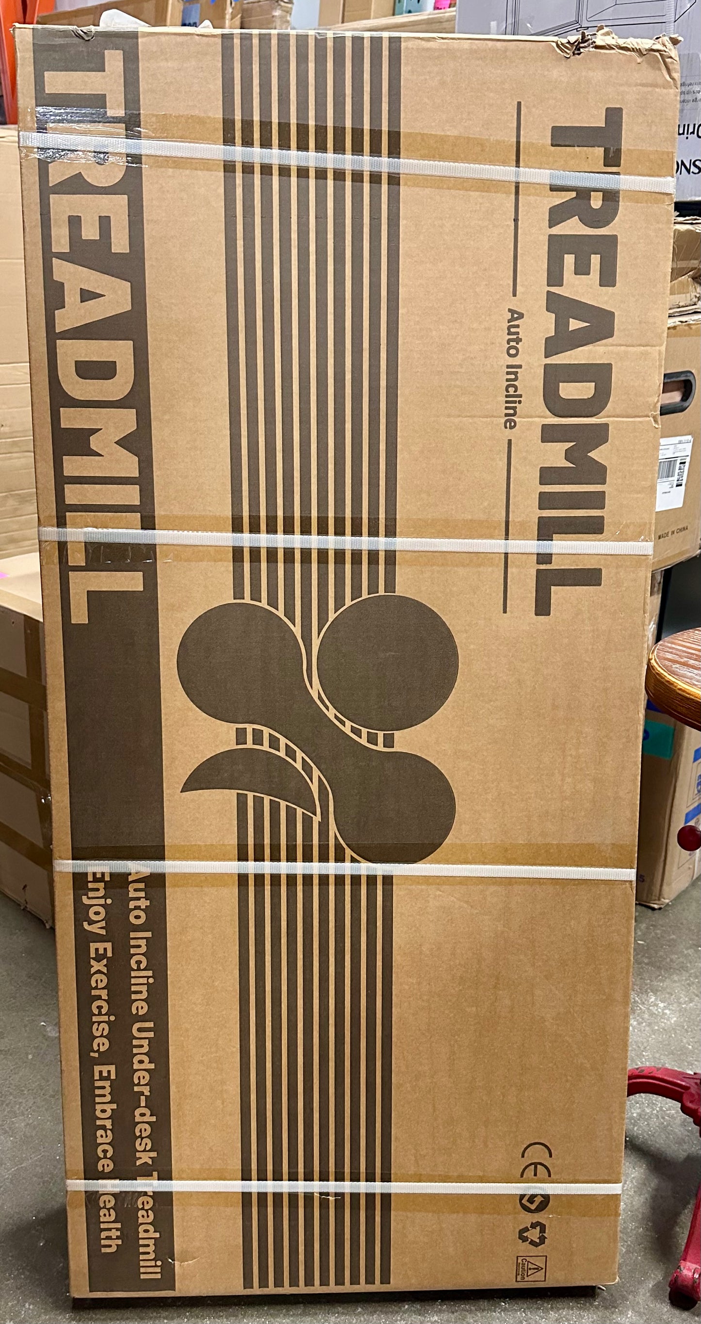 Walking Pad Treadmill with 12% 9-Level Auto Incline, 450 Ibs
Capacity, Bluetooth Speaker, Under Desk Treadmill for Home or Office (W604)