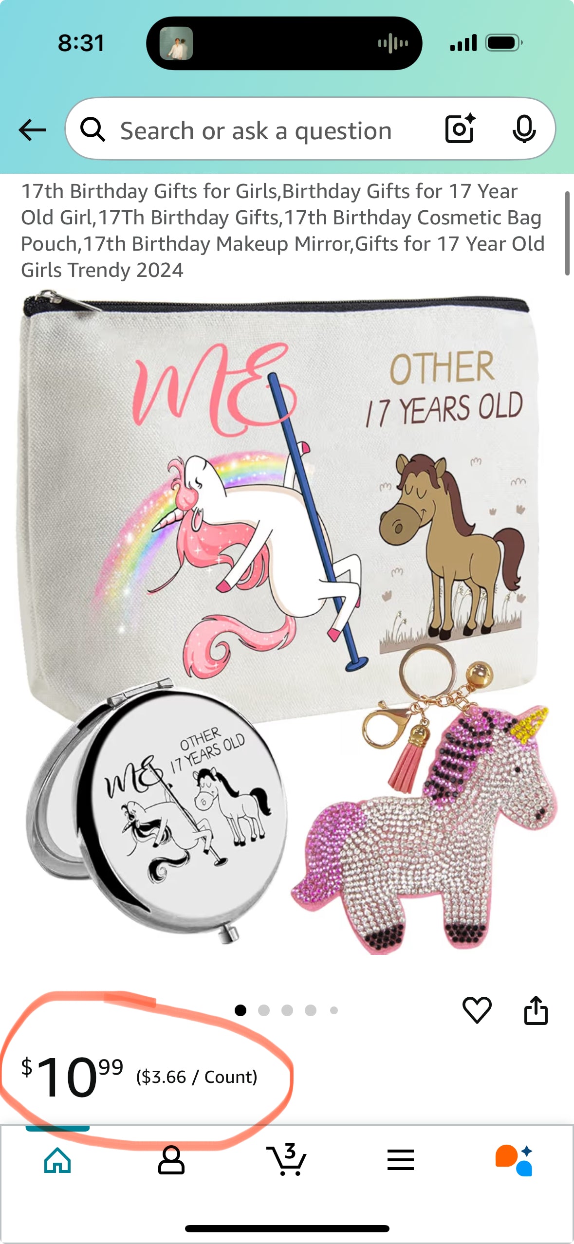 18th Birthday Gifts for Girl,18 Year Old Girls,Birthday Gift for 18 Year Old Girl,18 and Fabulous Gifts for Girl,Happy 18th Birthday Gifts for Her,18yrs Old Girl Gift,Best Gifts for 18 Years Old