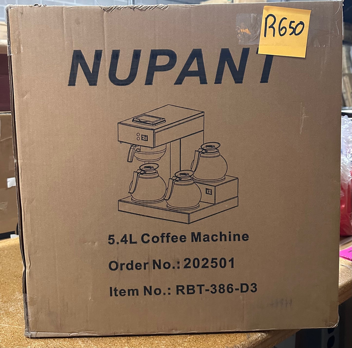 12 Cup Commercial Coffee Maker, Drip Coffee Maker Machine with 3 Warmers Plate and 3 Glass Decanters, Stainless Steel Pour Over Commercial Coffee Brewer for Restaurant, Office, Cafe Use R650)