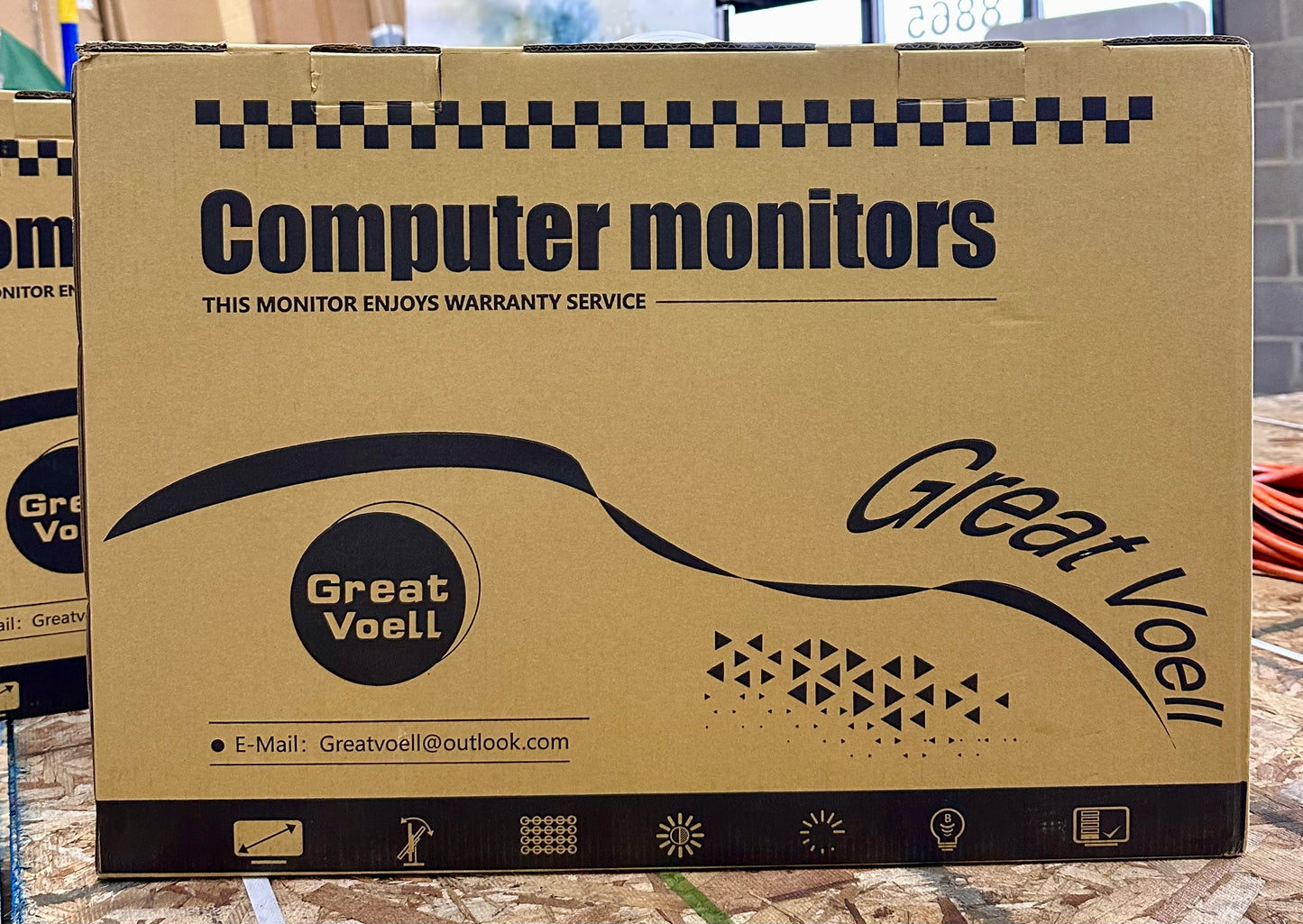 24” Monitor, 16:9 Aspect Ratio, 75HZ FHD LED Display 99% sRGB - Thin Bezel Design - Eye-Care Technology - HDMI VGA Connectivity (R669)