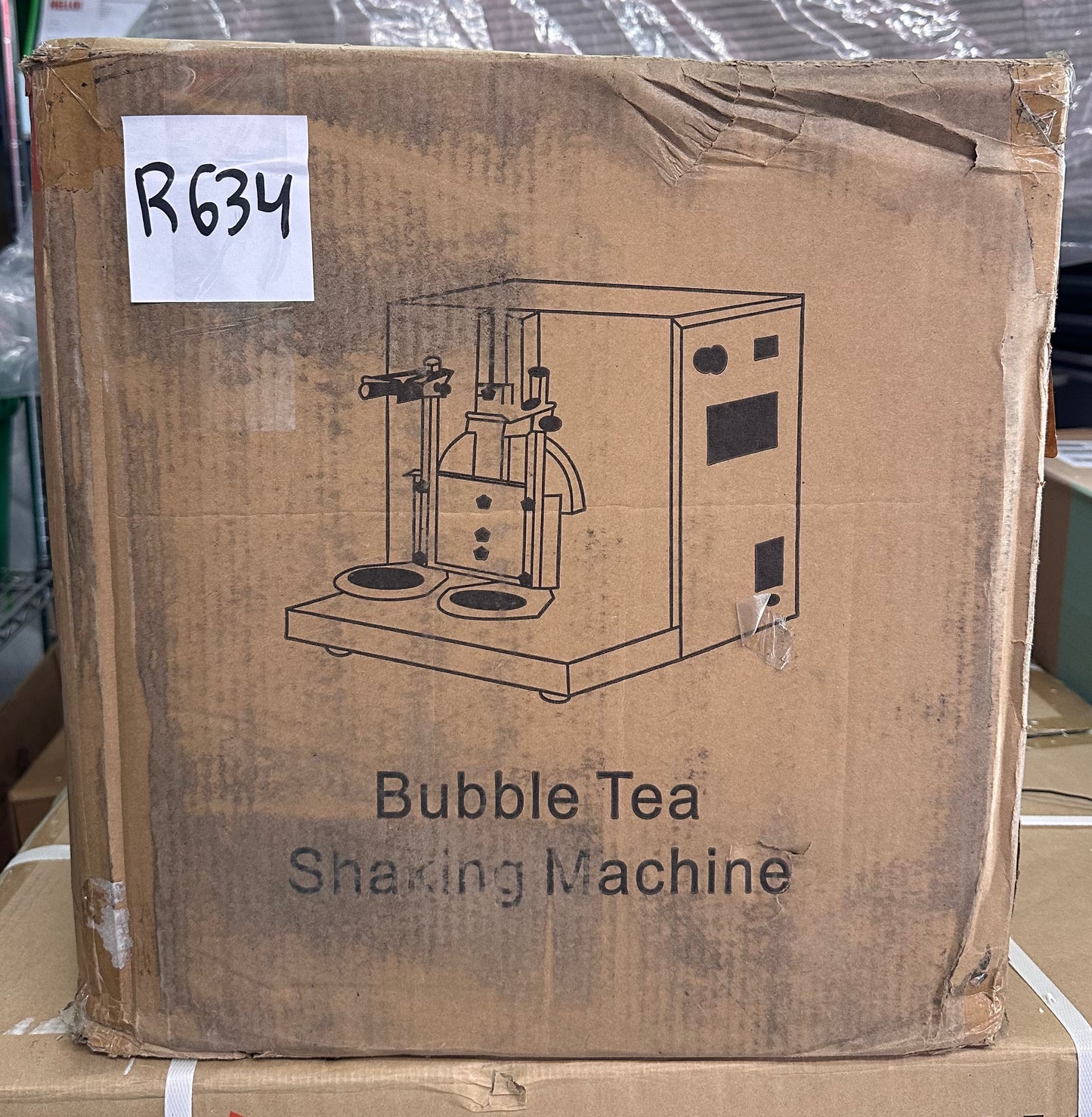 Milk Tea Shaking Machine - Automatic Cocktail Shaker with Adjustable Cup Clamp Height for Even Taste - 4000rpm Speed (R634)
