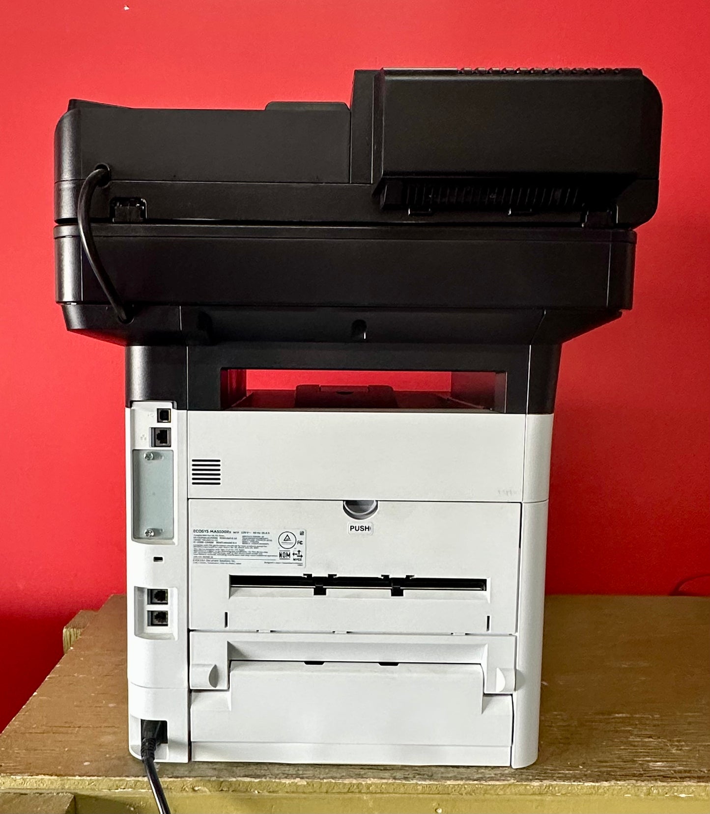 KYOCERA ECOSYS MA5500ifx Business Monochrome Multifunction Laser Printer, Copier, Fax