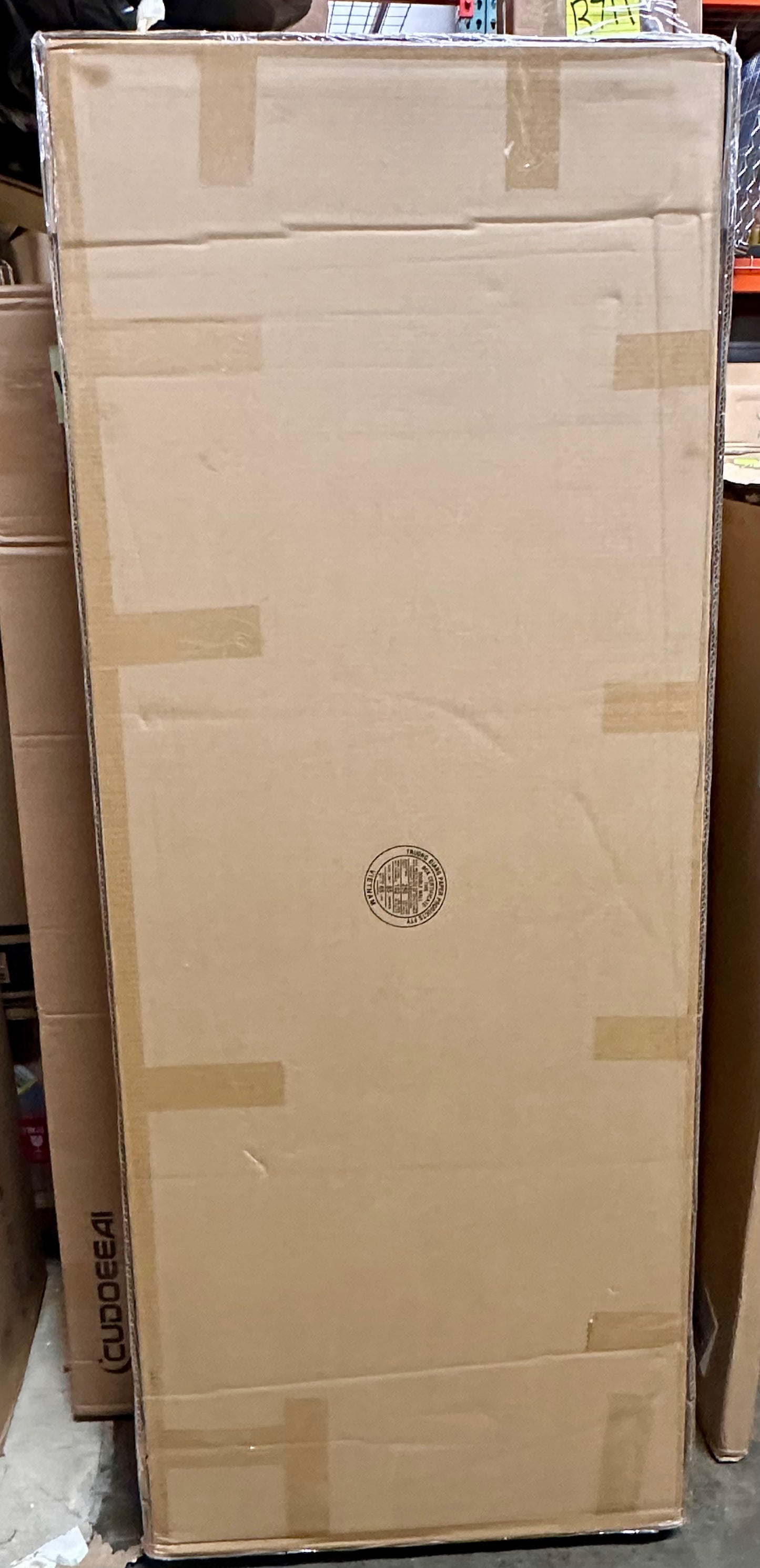 American Furniture Classics 8 Gun Cabinet with locking tempered glass door (R713)