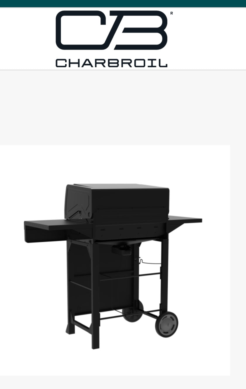 Charbroil Performance Series 4-Burner Gas Grill Cabinet, Black (R683)