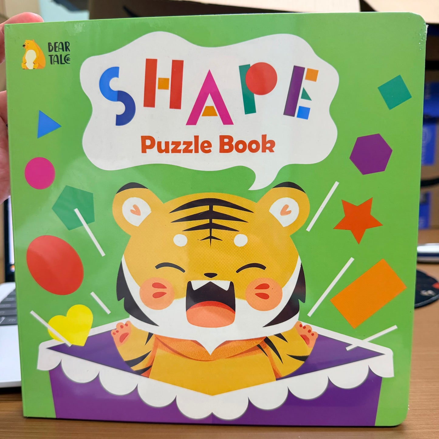 SHAPE Puzzle Book: Early Learning Play Board Book for Babies and Toddlers Kids