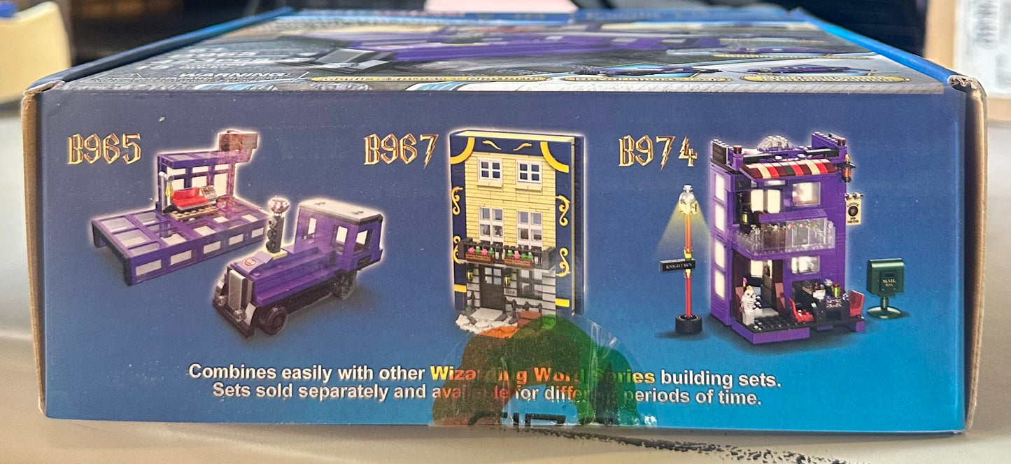 Educiro Harry Potter World 6 in 1 - Toy Car Building Set for Boys and Girls Ages 6-12 (423 Pieces)