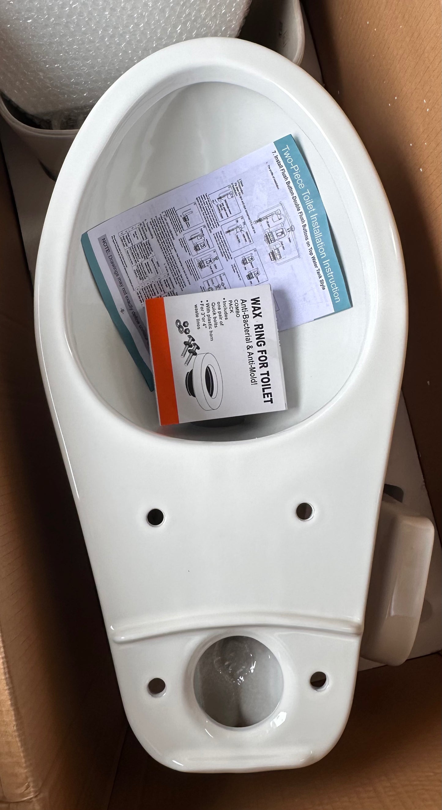 2-piece Elongated Tall Toilet 21 in. Dual Flush 1.1/1.6 GPF, Comfortable Toilet Height in Gloss White for Bathroom (B1119)