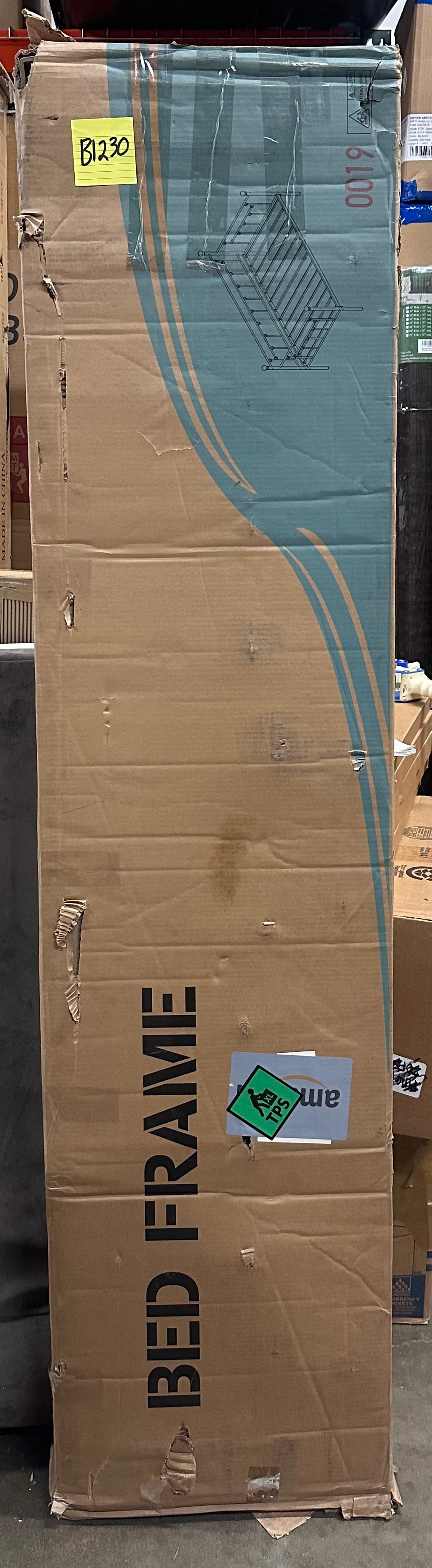 VECELO Daybed Frame, Twin Size Metal Platform with Headboard, Victorian Style,Mattress Foundation/Children Bed Sofa for Guest Living Room (B1230)